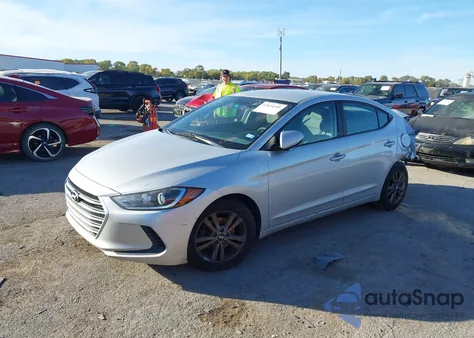 2018 Hyundai Elantra Sel z USA, uszkodzony, nr VIN 5NPD84LF4JH248337